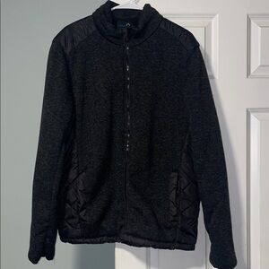 Men's Charcoal and Black Lightweight Jacket